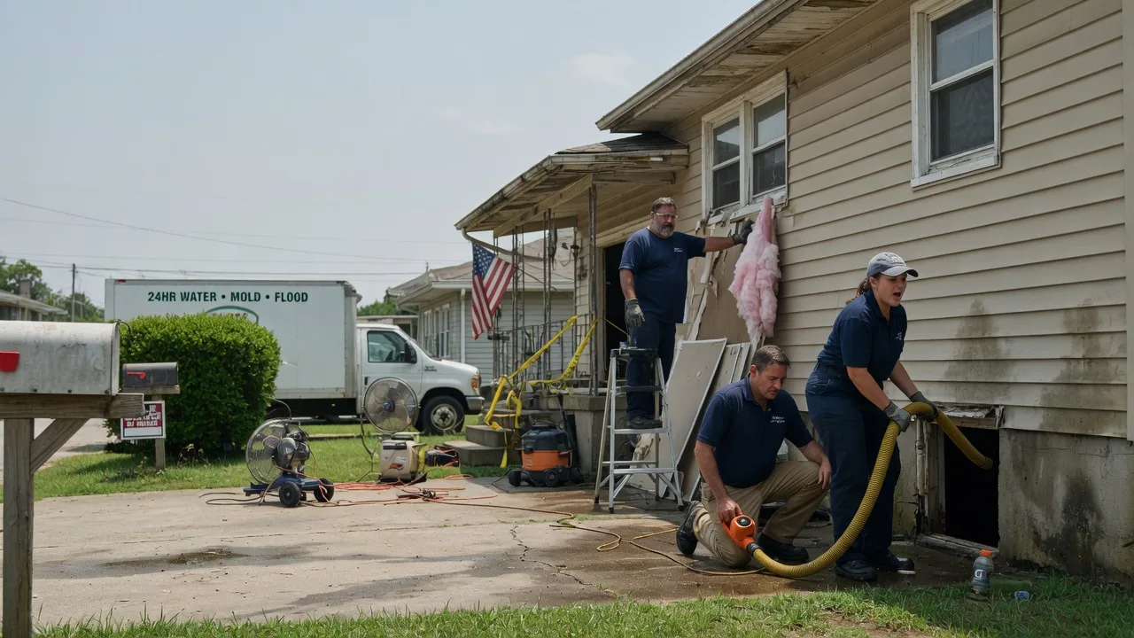 Water Damage Repair in Trilla, IL near me
